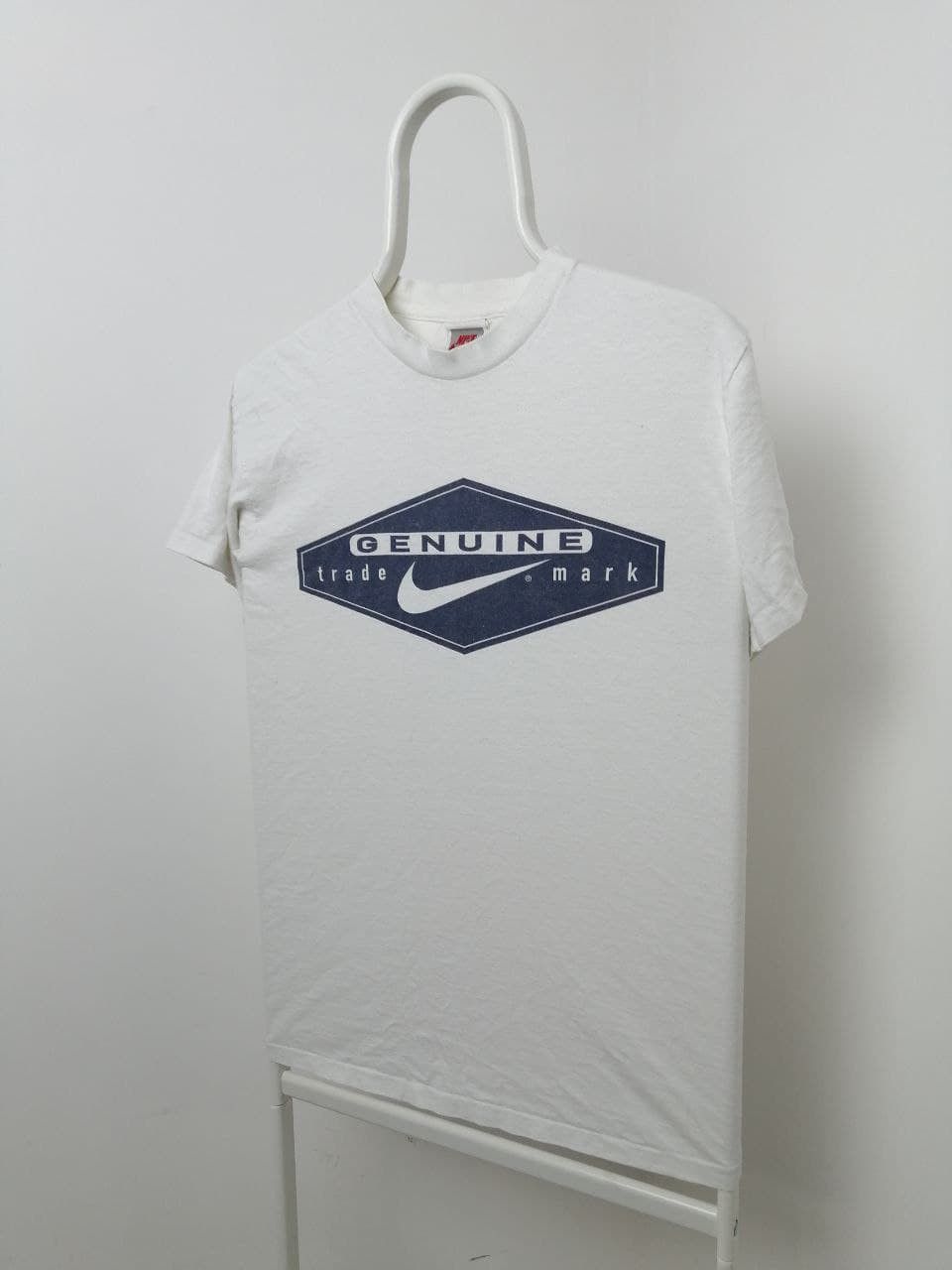 Nike × Vintage Nike Vintage Streetwear t-shirt center swoosh logo Size US M / EU 48-50 / 2 - 1 Thumbnail