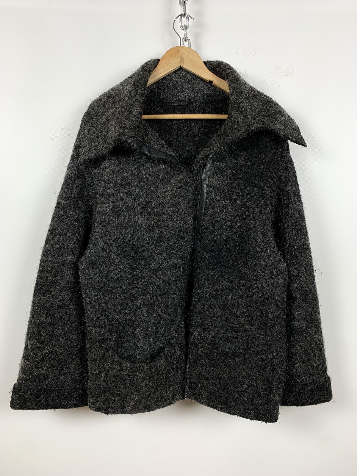 Annette Gortz Annette Gortz Women’s Wool/Mohair Cardigan Sweater Size M / US 6-8 / IT 42-44 - 2 Thumbnail