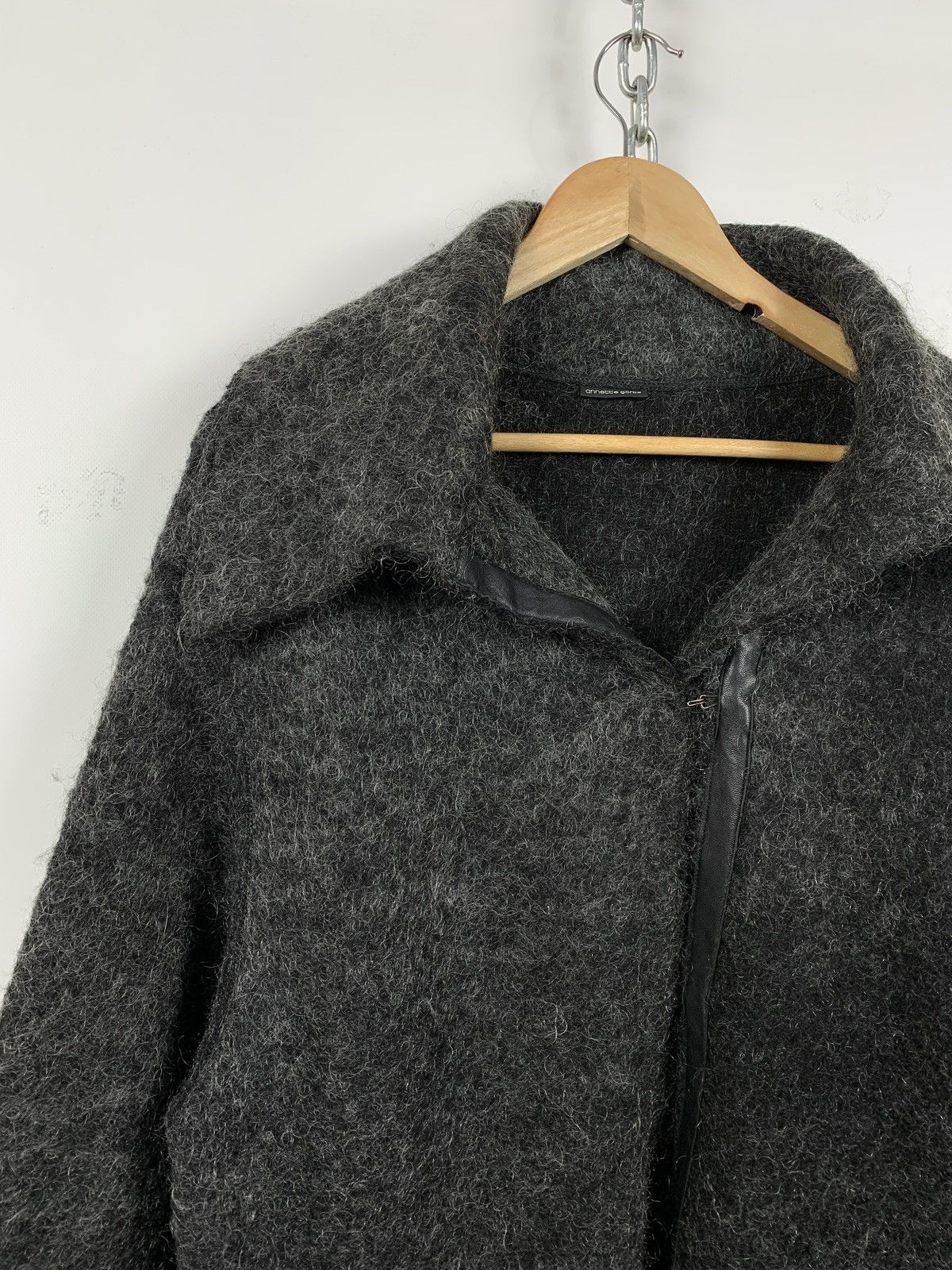Annette Gortz Annette Gortz Women’s Wool/Mohair Cardigan Sweater Size M / US 6-8 / IT 42-44 - 8 Thumbnail