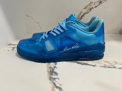 louis vuitton nigo sneakers trainer blue Uk 7.5 us 8.5 - 9 DS Lv Human Made
