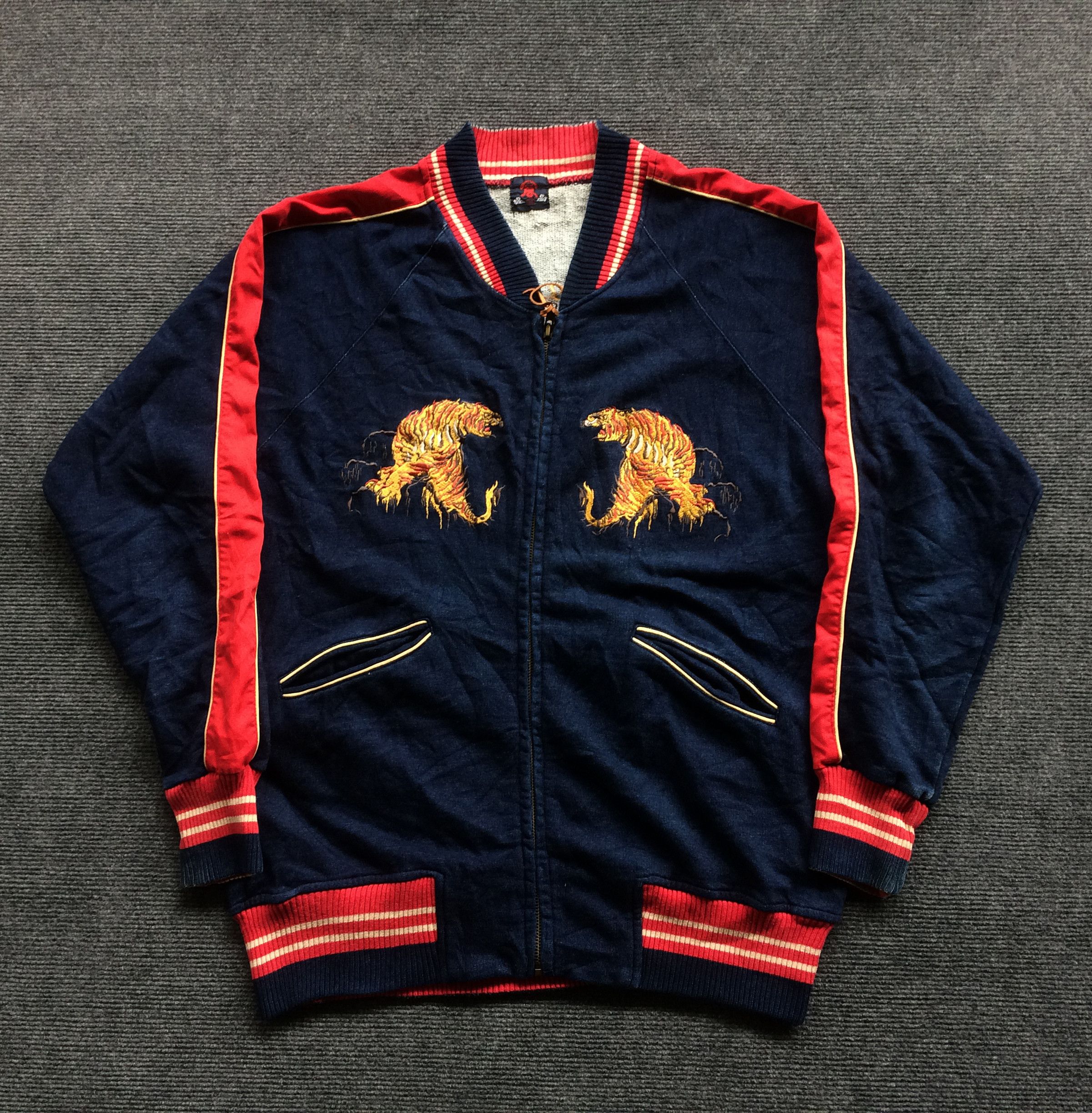 Eternal × Japanese Brand Vtg Eternal Embroidered Souvenirs Bomber Varsity Jacket Size US M / EU 48-50 / 2 - 1 Thumbnail