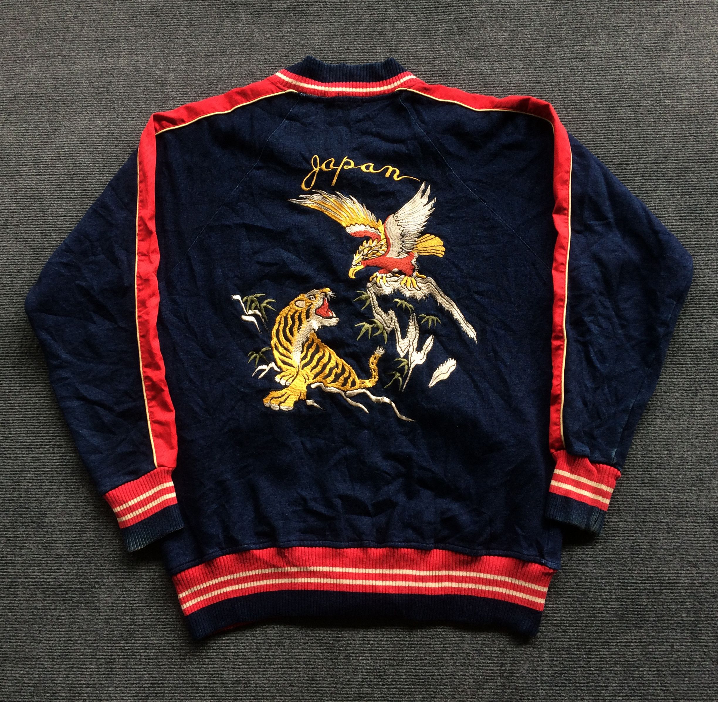 Eternal × Japanese Brand Vtg Eternal Embroidered Souvenirs Bomber Varsity Jacket Size US M / EU 48-50 / 2 - 7 Thumbnail