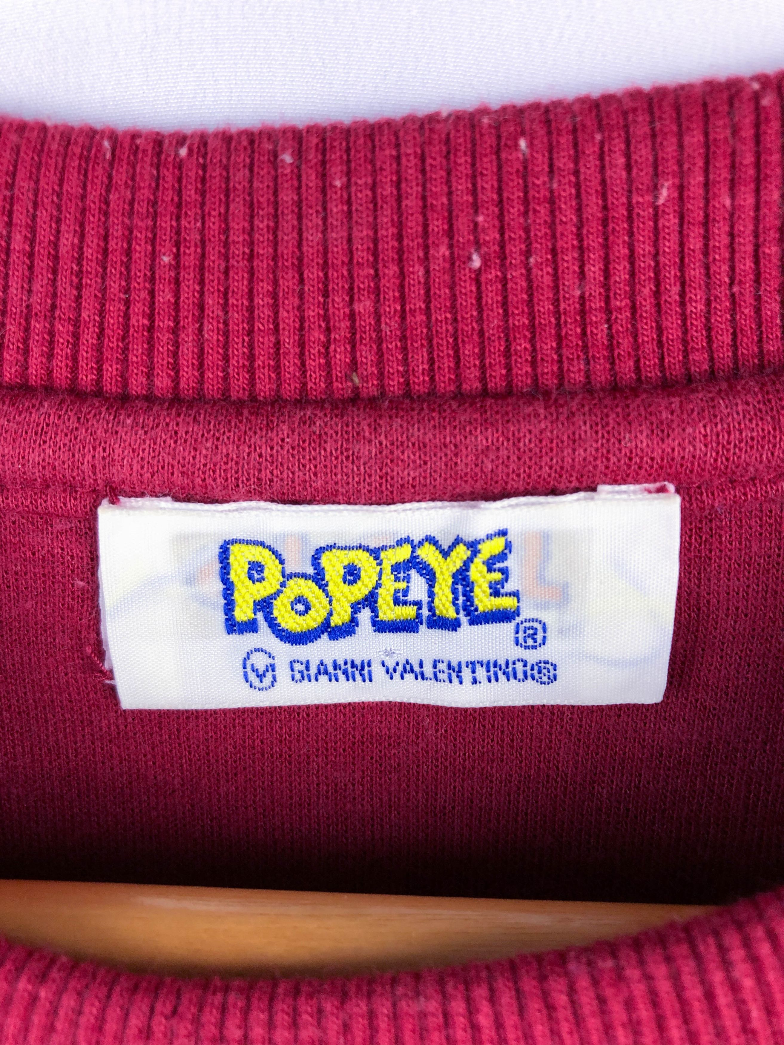 Cartoon Network Vintage Popeye & Olive Valentino Sweatshirt Size US L / EU 52-54 / 3 - 5 Thumbnail