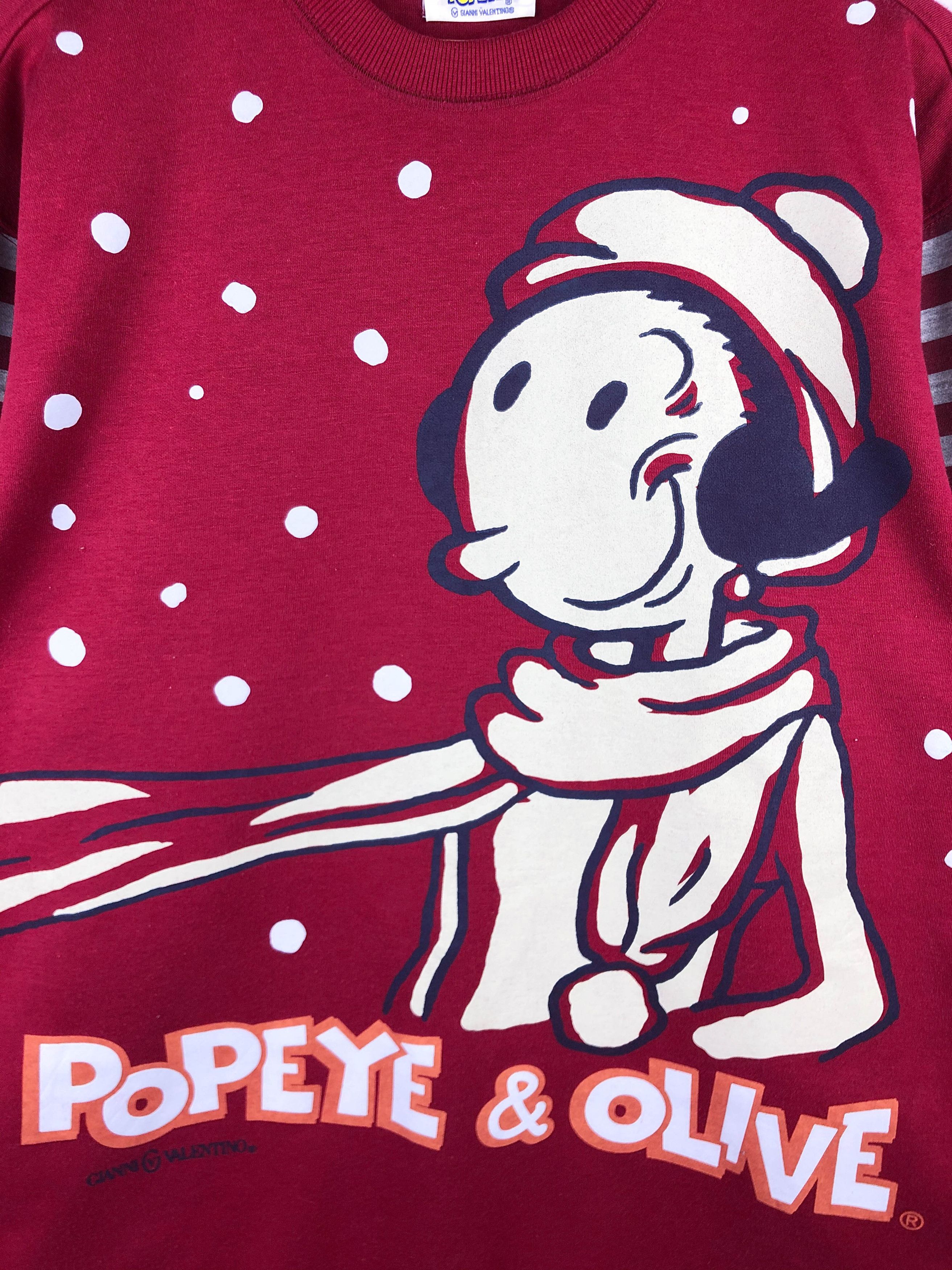 Cartoon Network Vintage Popeye & Olive Valentino Sweatshirt Size US L / EU 52-54 / 3 - 3 Thumbnail