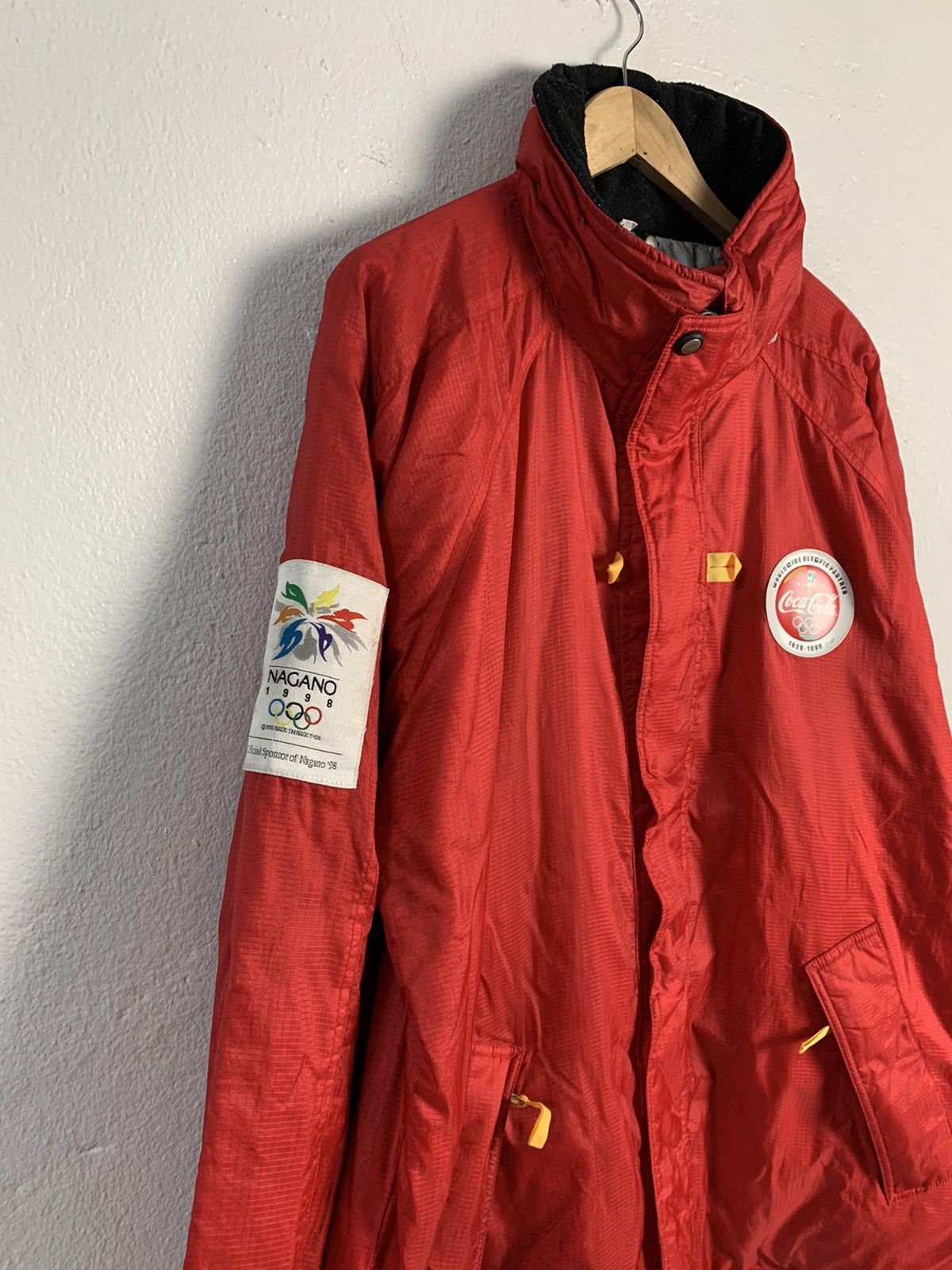 Coca Cola Vintage Coca-Cola Nagano Winter Olympic1998 Jacket Size US XL / EU 56 / 4 - 5 Thumbnail
