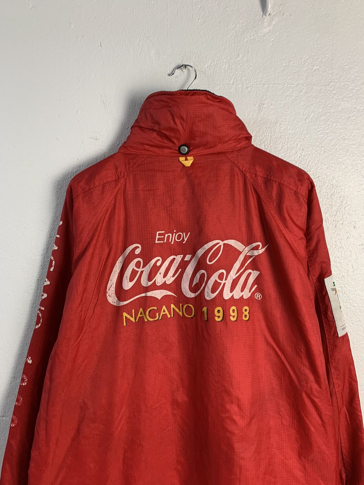 Coca Cola Vintage Coca-Cola Nagano Winter Olympic1998 Jacket Size US XL / EU 56 / 4 - 11 Thumbnail