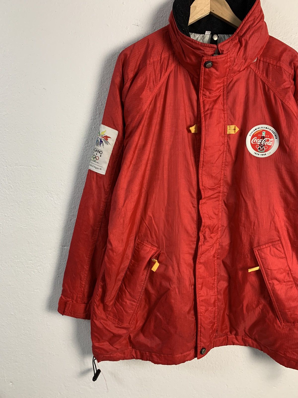 Coca Cola Vintage Coca-Cola Nagano Winter Olympic1998 Jacket Size US XL / EU 56 / 4 - 2 Thumbnail