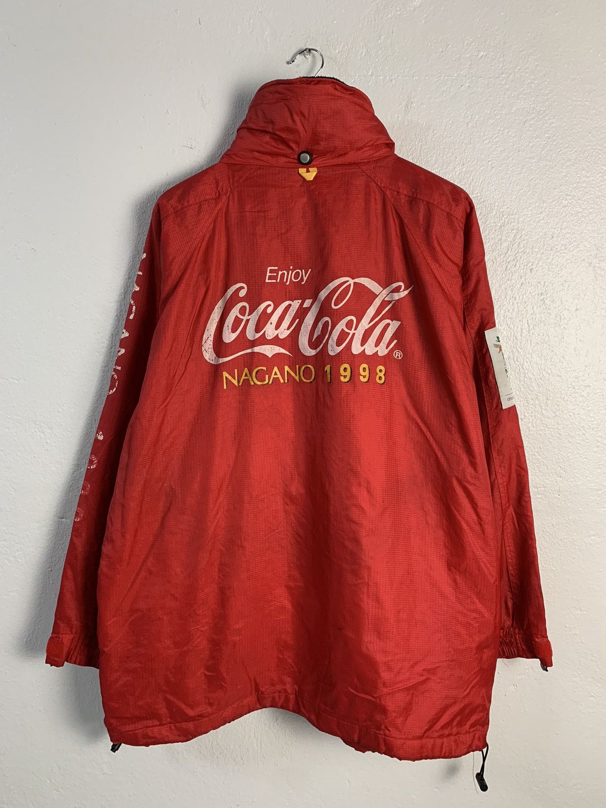 Coca Cola Vintage Coca-Cola Nagano Winter Olympic1998 Jacket Size US XL / EU 56 / 4 - 8 Thumbnail