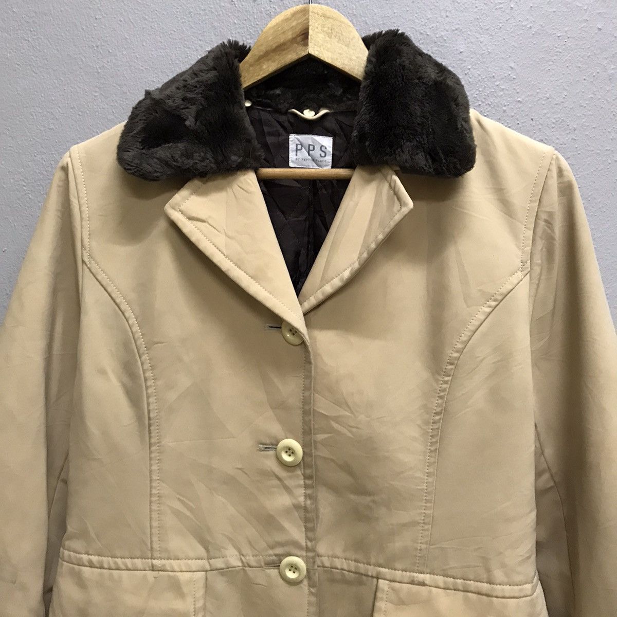 Japanese Brand × PPFM × Vintage Vintage pps by phentom place sherpa wex coat jacket ladies Size S / US 4 / IT 40 - 4 Thumbnail