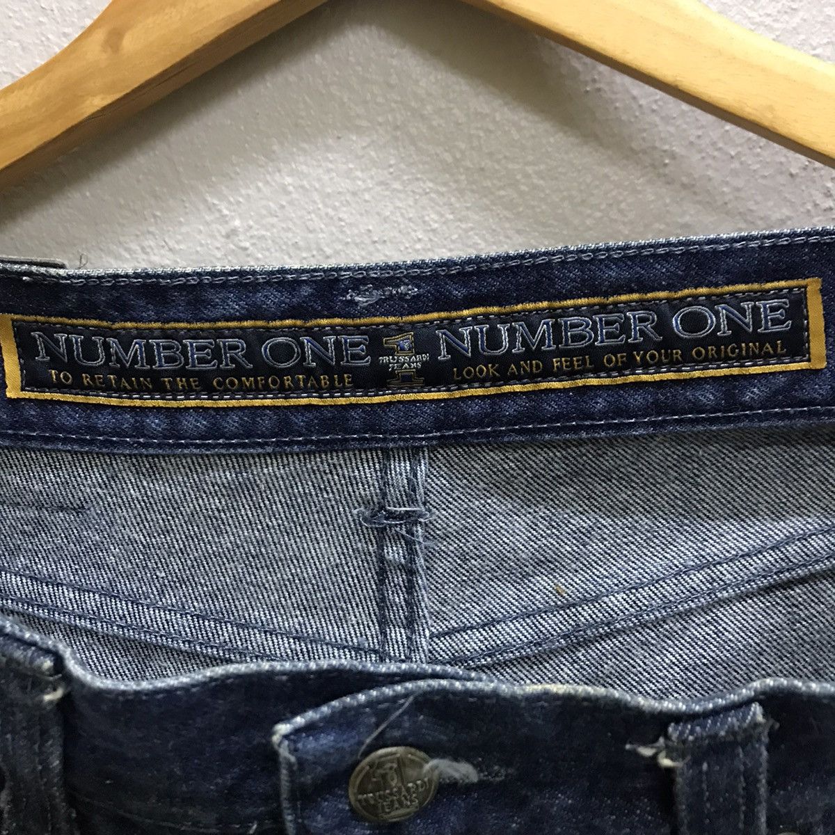 Trussardi Vintage Trussardi Jeans number one pants Size US 28 / EU 44 - 6 Thumbnail
