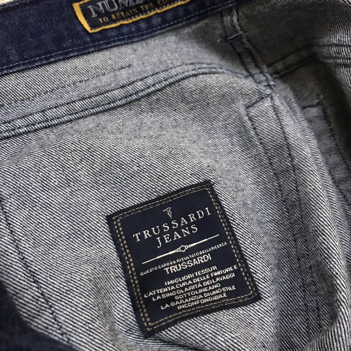 Trussardi Vintage Trussardi Jeans number one pants Size US 28 / EU 44 - 15 Thumbnail