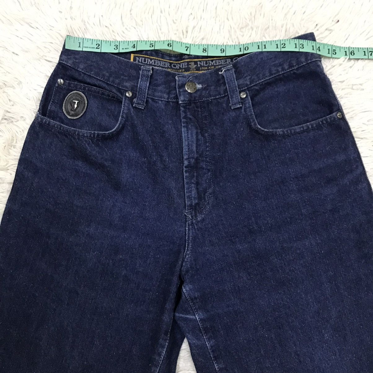 Trussardi Vintage Trussardi Jeans number one pants Size US 28 / EU 44 - 18 Thumbnail