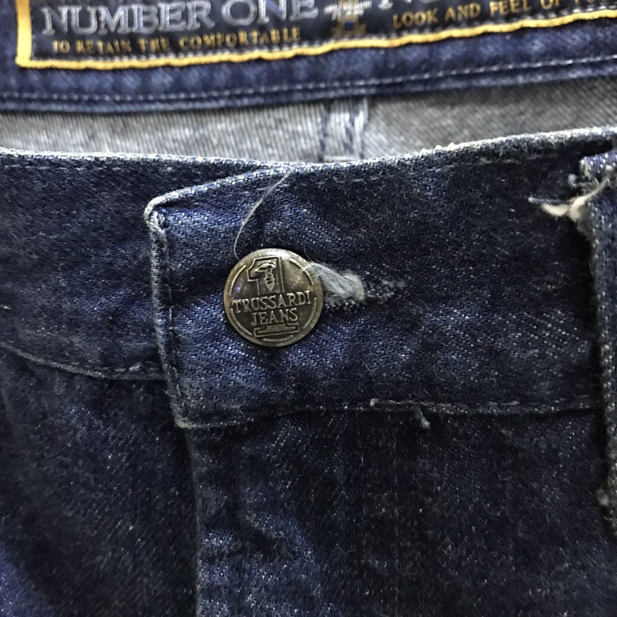 Trussardi Vintage Trussardi Jeans number one pants Size US 28 / EU 44 - 7 Thumbnail