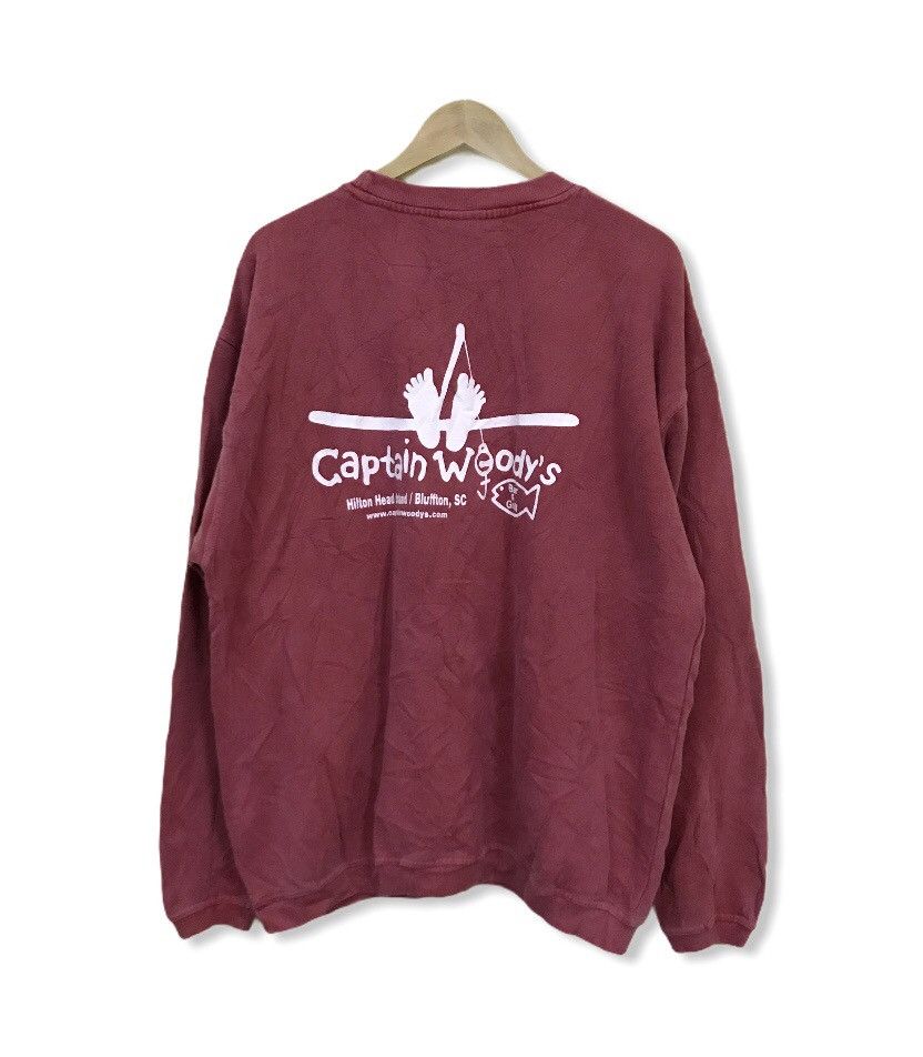 Vintage Vintage captain woody’s bar & grill sweathsirt Size US XL / EU 56 / 4 - 1 Thumbnail