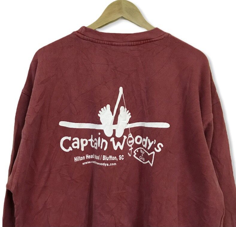 Vintage Vintage captain woody’s bar & grill sweathsirt Size US XL / EU 56 / 4 - 4 Thumbnail