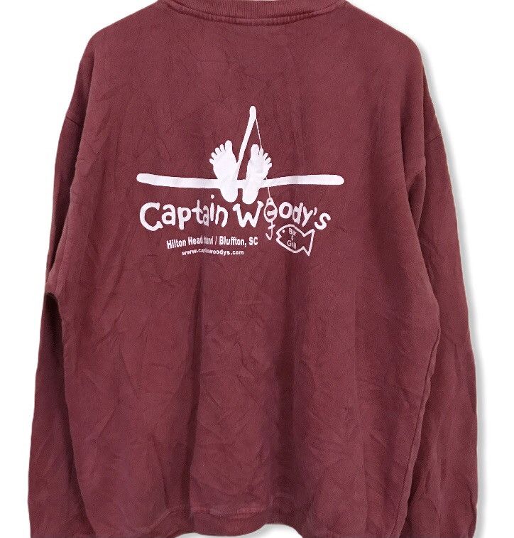 Vintage Vintage captain woody’s bar & grill sweathsirt Size US XL / EU 56 / 4 - 2 Thumbnail