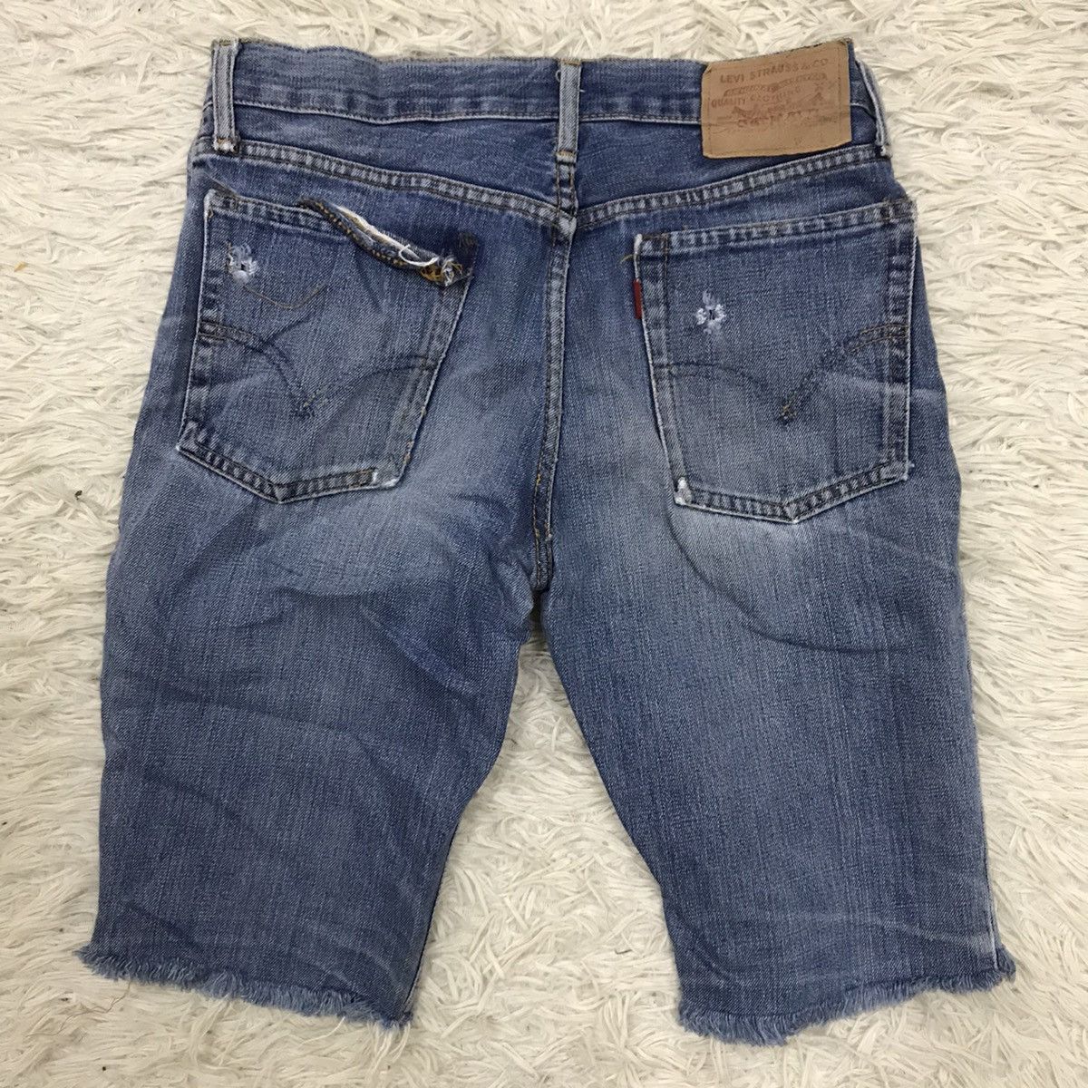 Levi's Vintage Levi’s Top Button 359 Zip Talon42 Short Pants Size US 28 / EU 44 - 2 Thumbnail