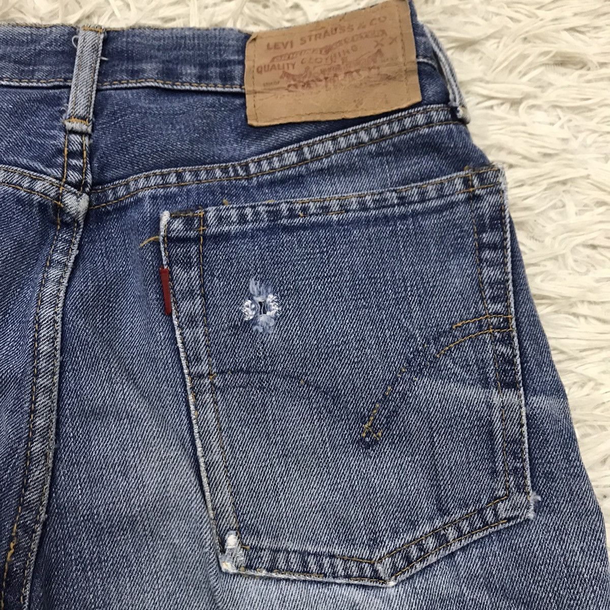Levi's Vintage Levi’s Top Button 359 Zip Talon42 Short Pants Size US 28 / EU 44 - 4 Thumbnail