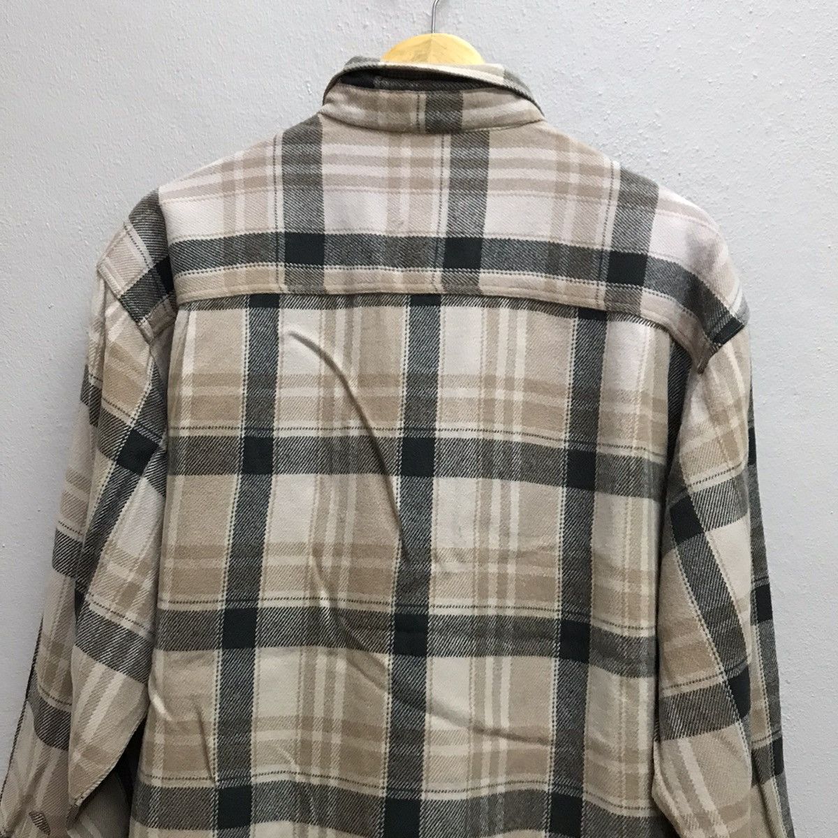 Flannel Vintage 90s Boon Pal surplus issue garment flannel shirts Size US L / EU 52-54 / 3 - 7 Thumbnail