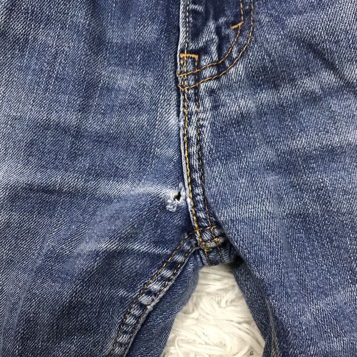 Levi's Levis 511 Denim Stamp Button 4986 Jeans Custom Short Pants Size US 31 - 5 Thumbnail