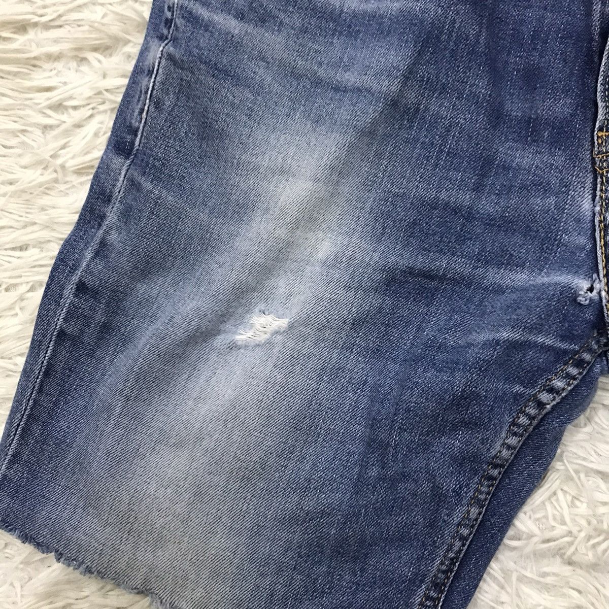 Levi's Levis 511 Denim Stamp Button 4986 Jeans Custom Short Pants Size US 31 - 4 Thumbnail