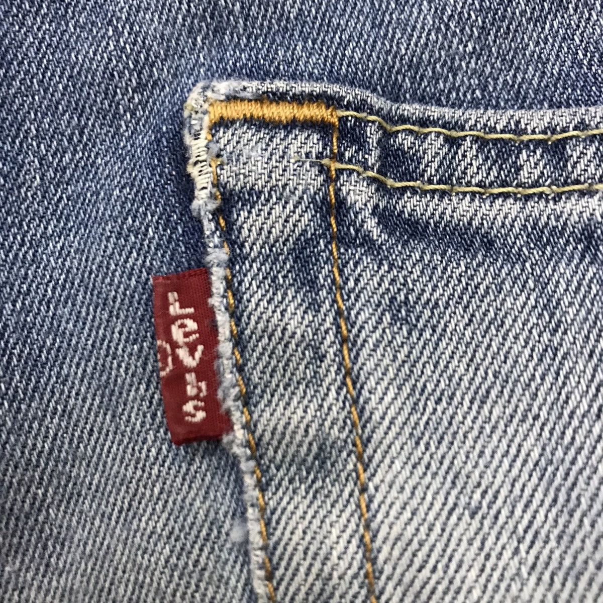 Levi's Levis 511 Denim Stamp Button 4986 Jeans Custom Short Pants Size US 31 - 7 Thumbnail