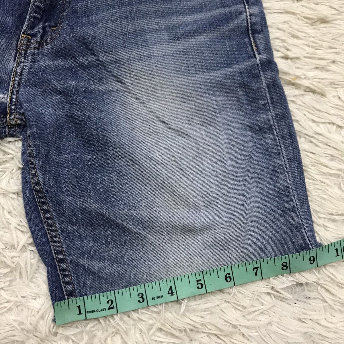 Levi's Levis 511 Denim Stamp Button 4986 Jeans Custom Short Pants Size US 31 - 22 Thumbnail