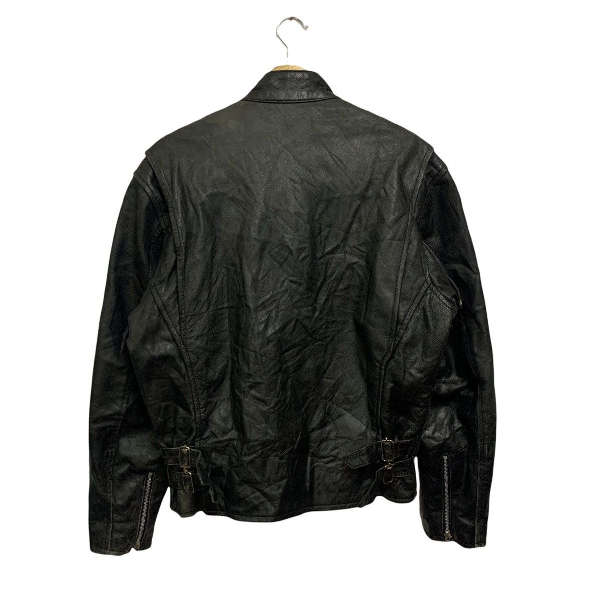 Japanese Brand Vintage Cafe Racer Leather Jacket Size US M / EU 48-50 / 2 - 6 Thumbnail