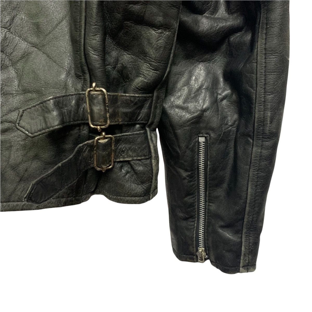 Japanese Brand Vintage Cafe Racer Leather Jacket Size US M / EU 48-50 / 2 - 8 Thumbnail
