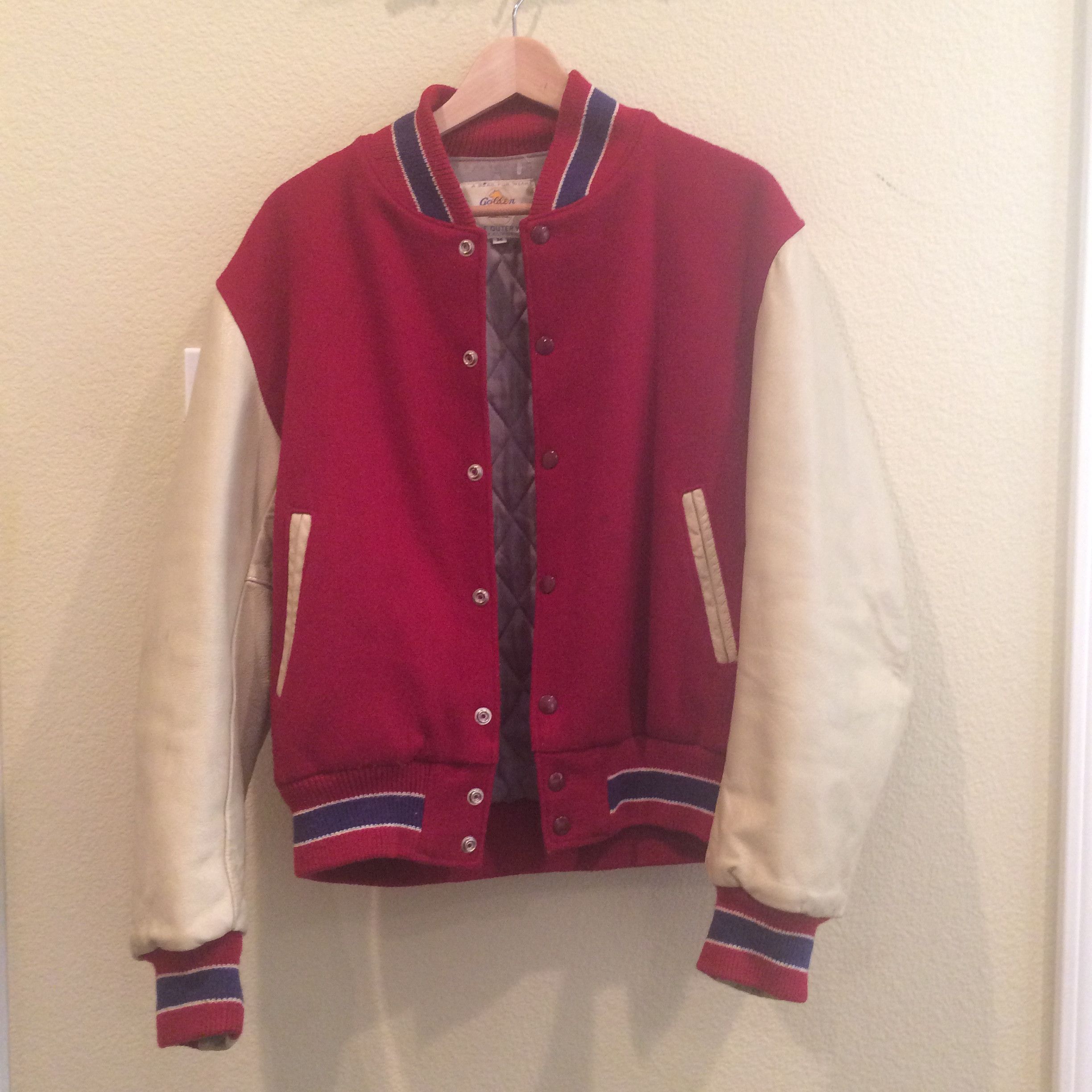 Golden Bear Golden Bear Wool Varsity Jacket Grailed