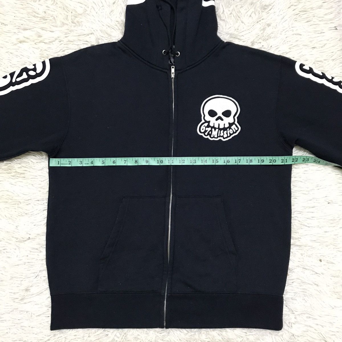 Japanese Brand Sixty-Seven Mission Anarchist are Pretty Skeleton Hoodie Size US M / EU 48-50 / 2 - 9 Thumbnail