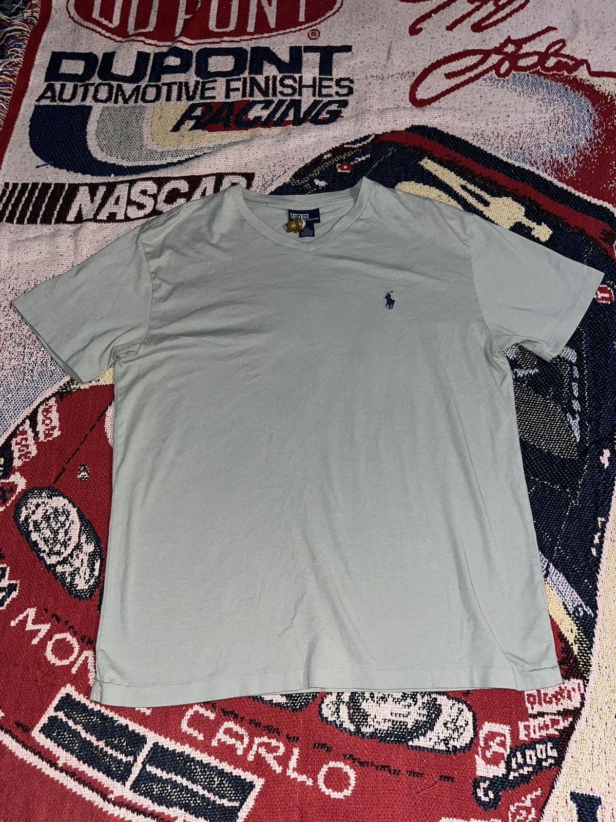 Vintage Ralph Lauren grey tee 🍒💓