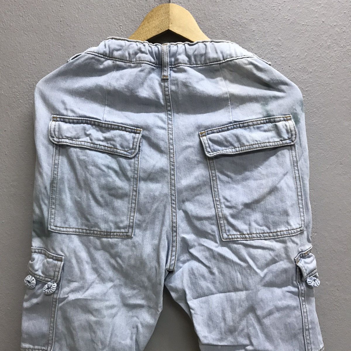 Ne-Net Vintage Ne-Net Issey Miyake 3/4 Cargo Jeans Pants Size 24" / US 00 / IT 34 - 7 Thumbnail