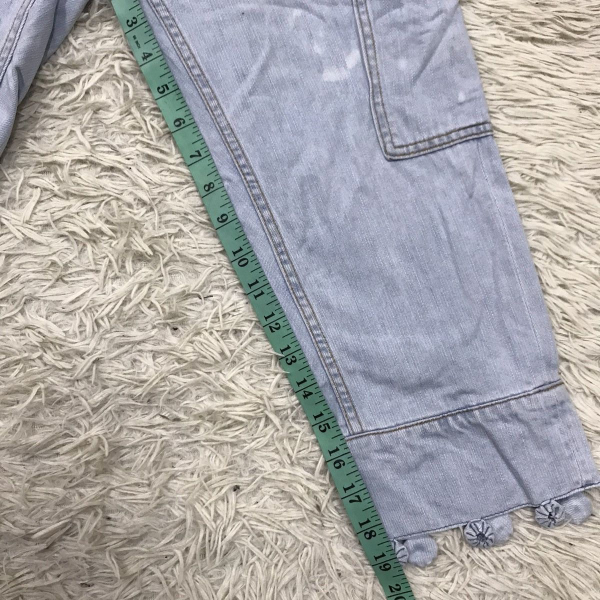 Ne-Net Vintage Ne-Net Issey Miyake 3/4 Cargo Jeans Pants Size 24" / US 00 / IT 34 - 20 Thumbnail