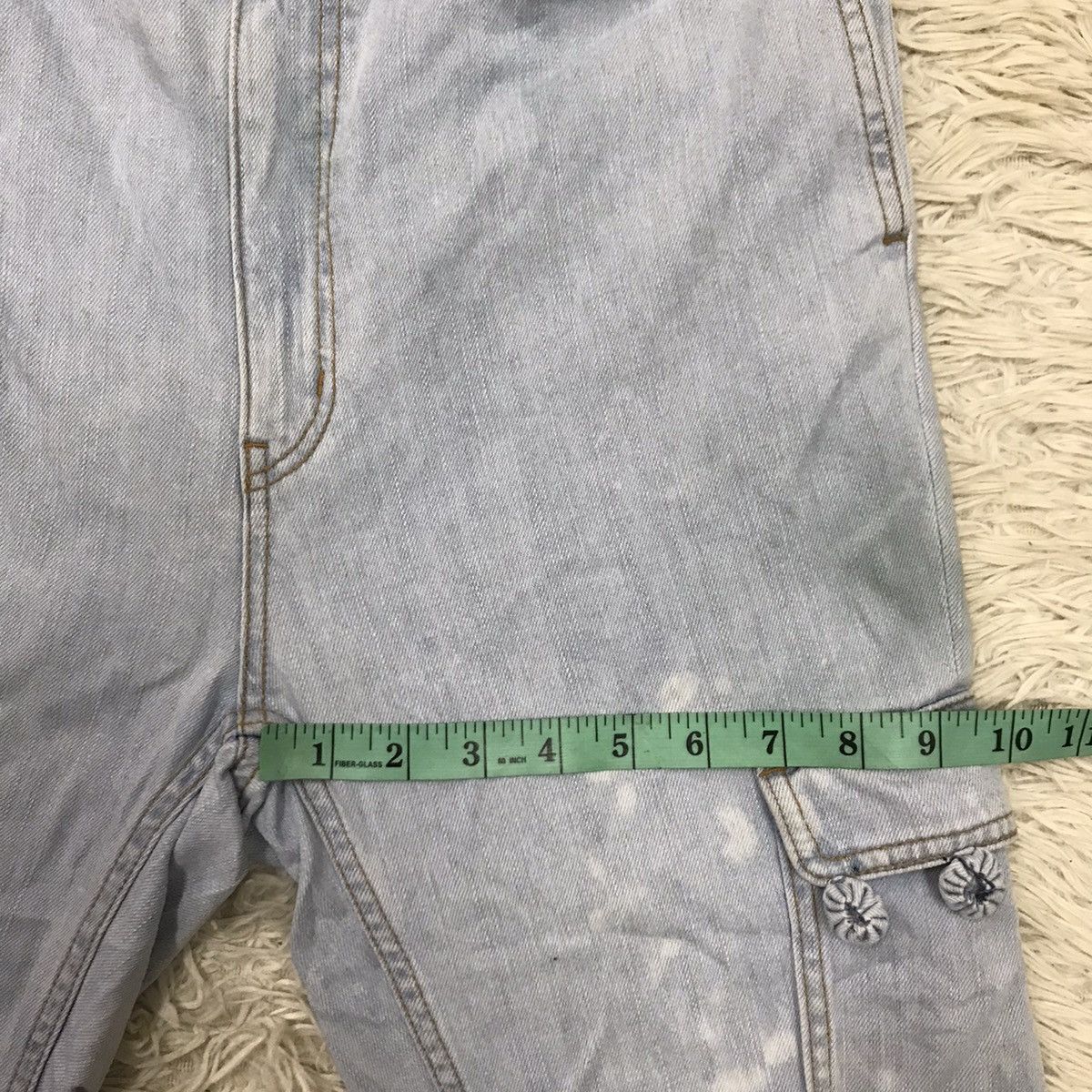 Ne-Net Vintage Ne-Net Issey Miyake 3/4 Cargo Jeans Pants Size 24" / US 00 / IT 34 - 17 Thumbnail
