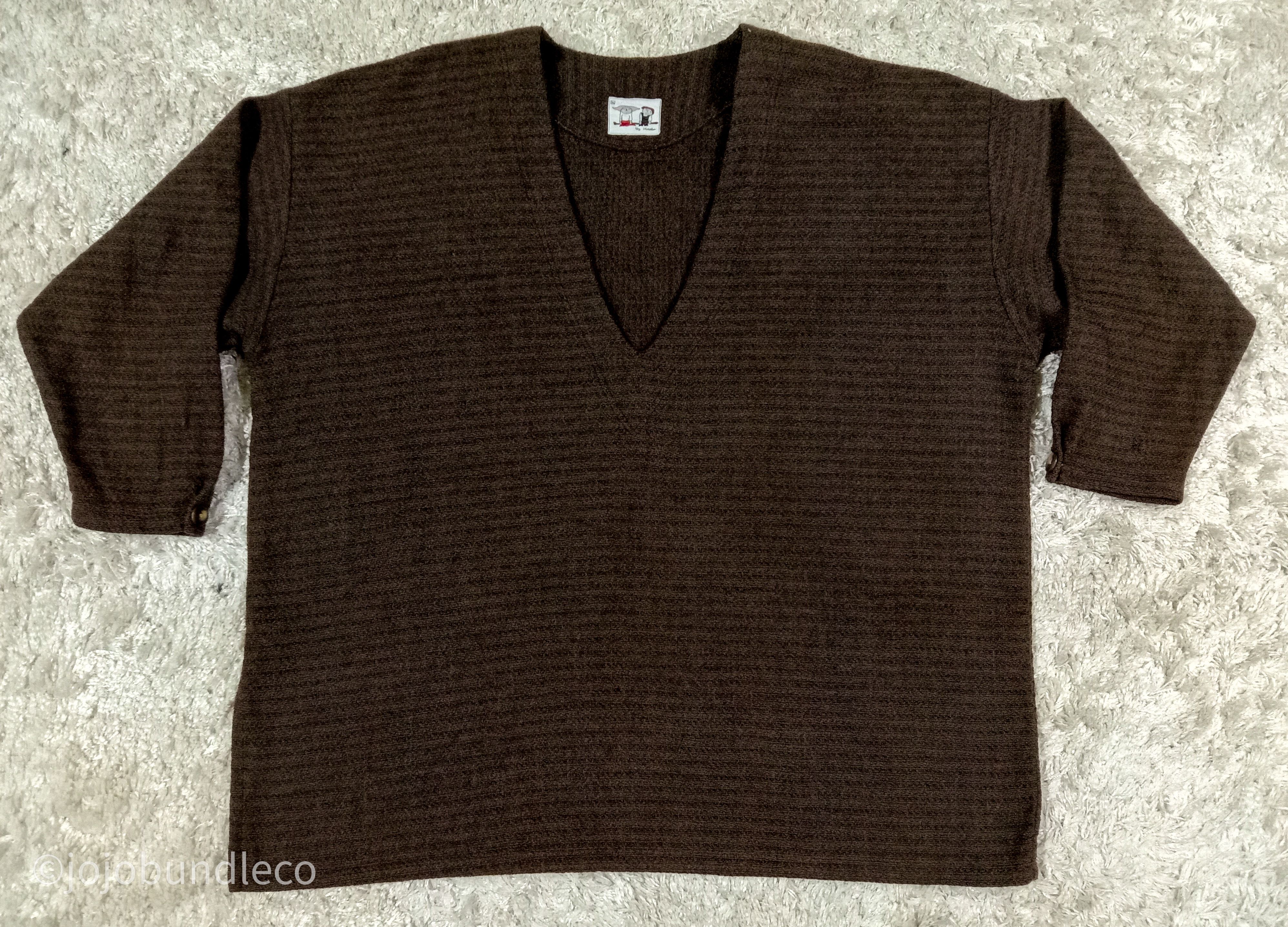 Hiroko Koshino Homme Hiroko knitwear sweater Size L / US 10 / IT 46 - 1 Thumbnail
