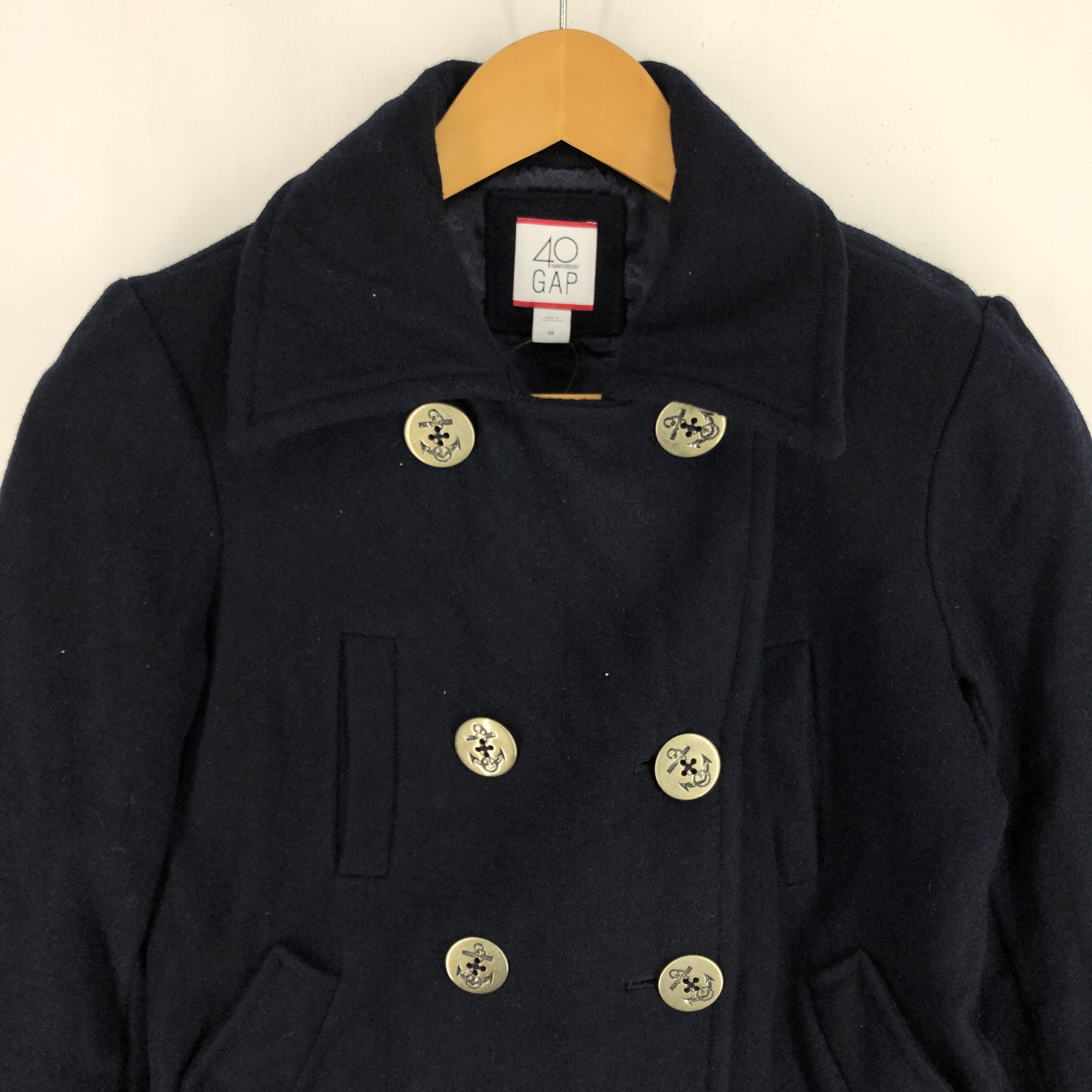 Gap GAP 40th Anniversary Pea Coat #2263-79 Size S / US 4 / IT 40 - 3 Thumbnail