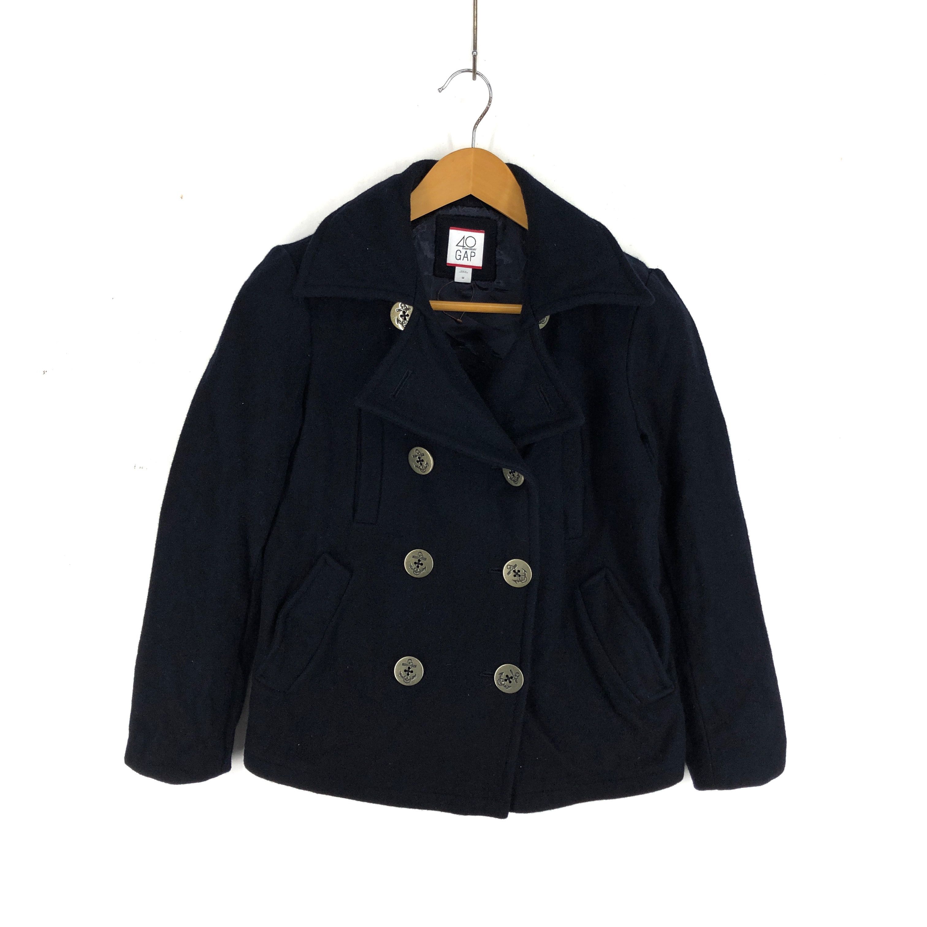 Gap GAP 40th Anniversary Pea Coat #2263-79 Size S / US 4 / IT 40 - 2 Thumbnail
