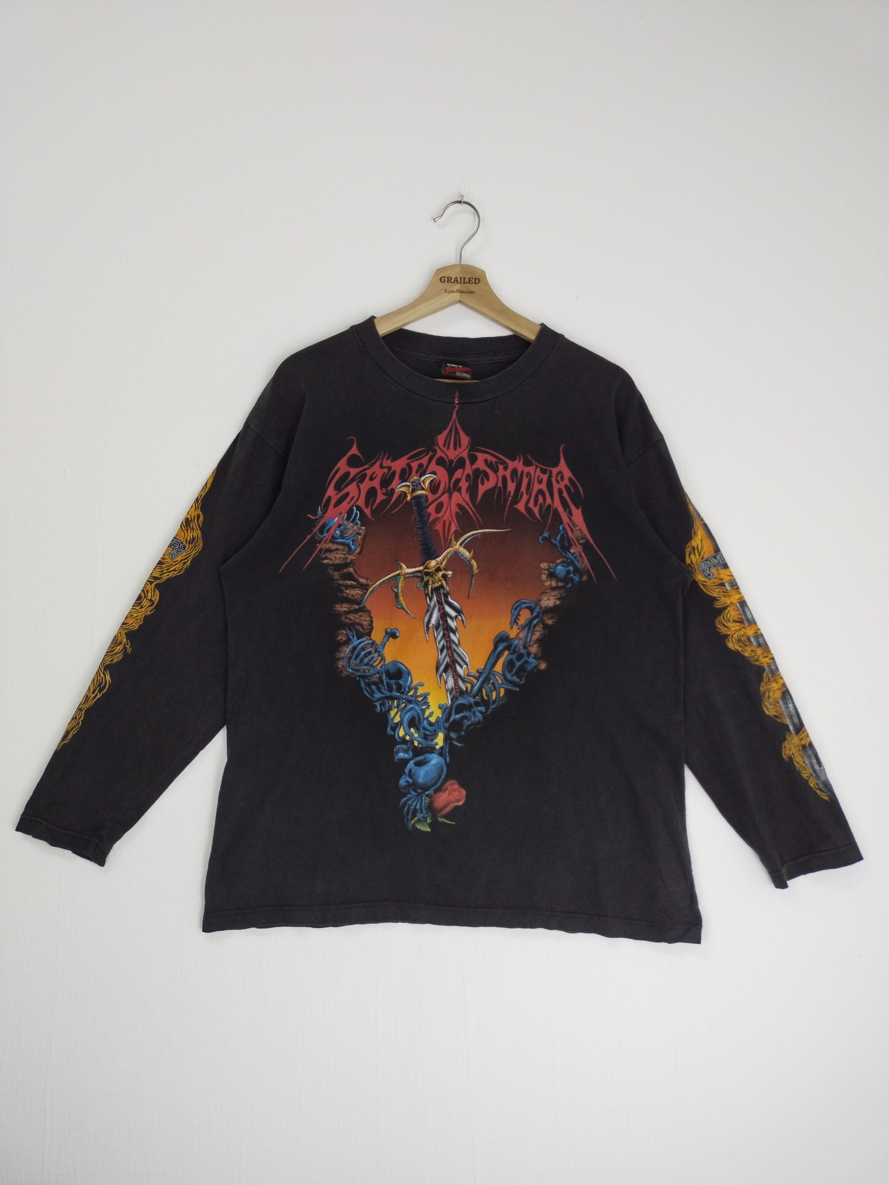 Band Tees × Rap Tees VTG 90s BOOTLEG SWEDEN METAL 