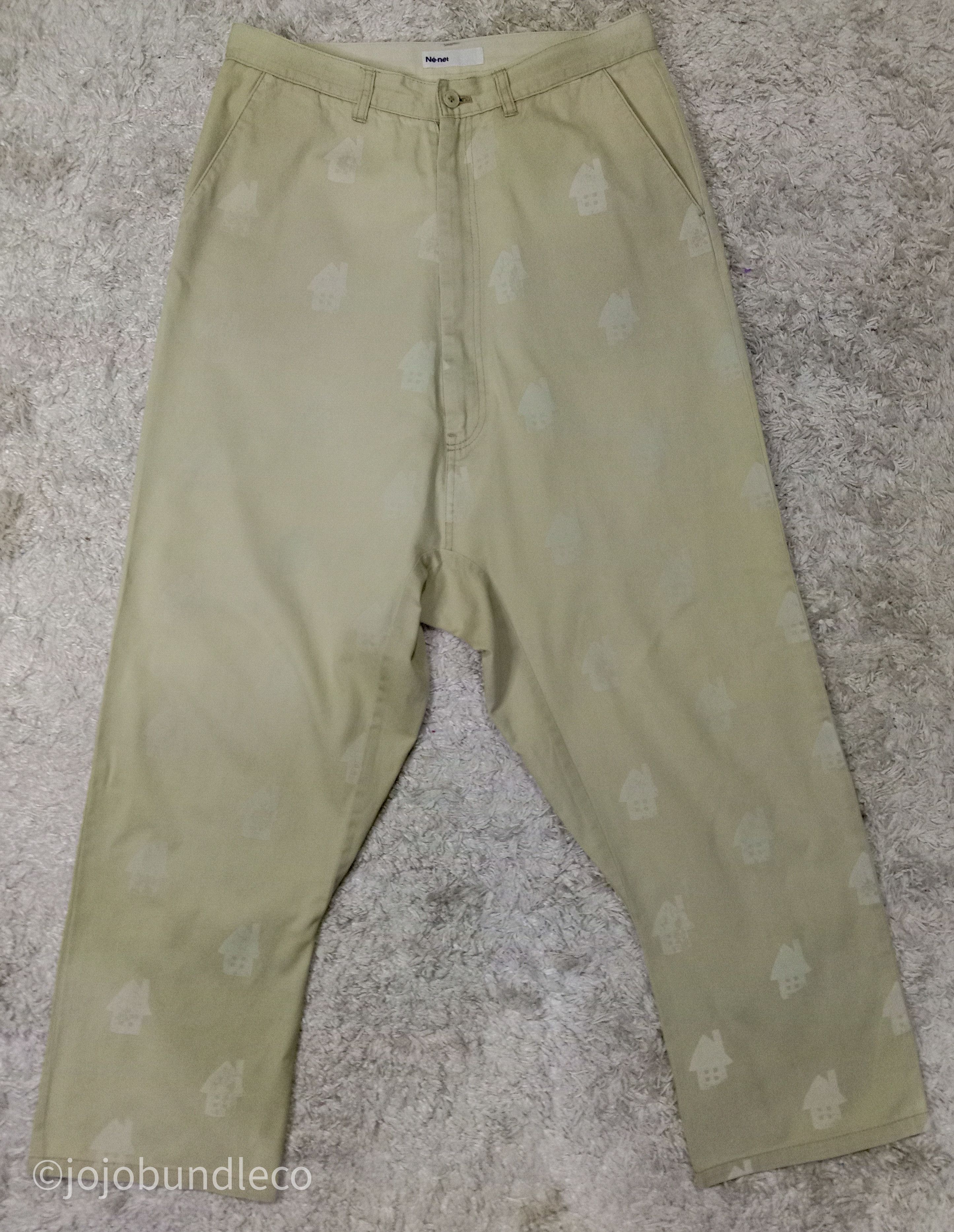 Issey Miyake Rare Extra Baggy Designer Pant Size US 30 / EU 46 - 1 Thumbnail