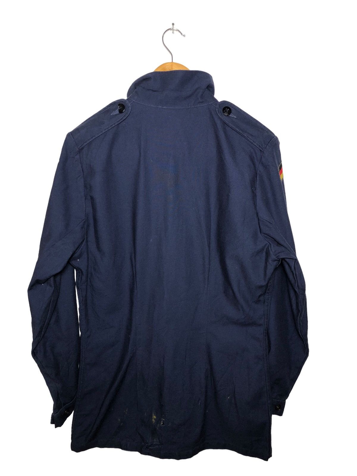 Vintage Vintage 80s A.Schwarz SulzbachGerman Army Blue military Size US M / EU 48-50 / 2 - 2 Thumbnail