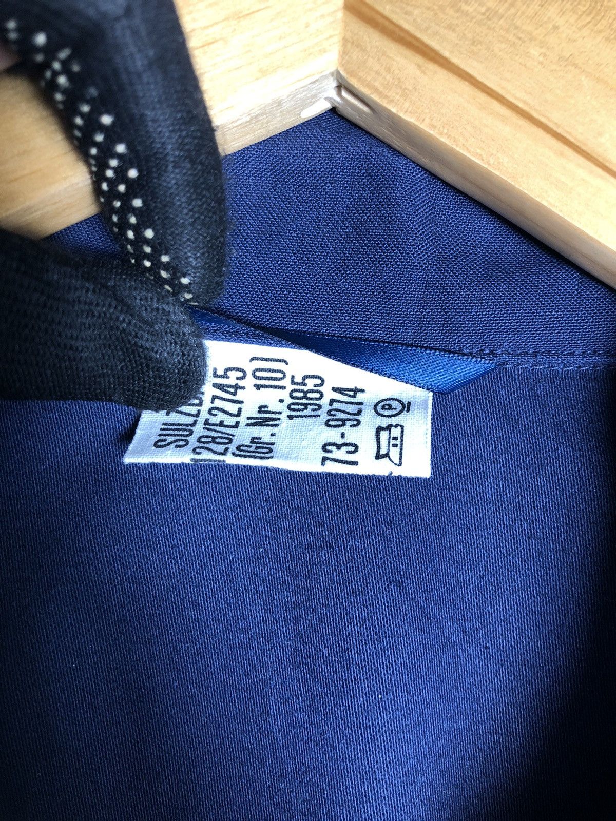 Vintage Vintage 80s A.Schwarz SulzbachGerman Army Blue military Size US M / EU 48-50 / 2 - 10 Thumbnail