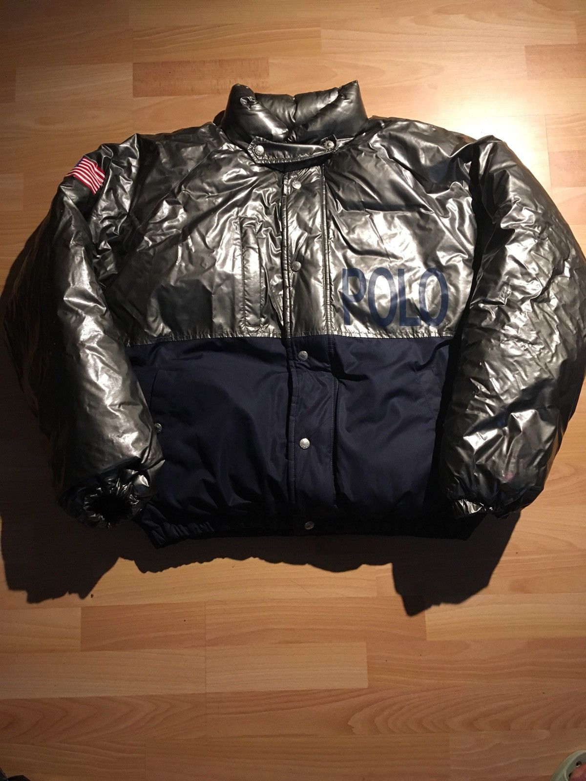 Polo Ralph Lauren Polo Sport Silver Surfer Goose Jacket Grailed