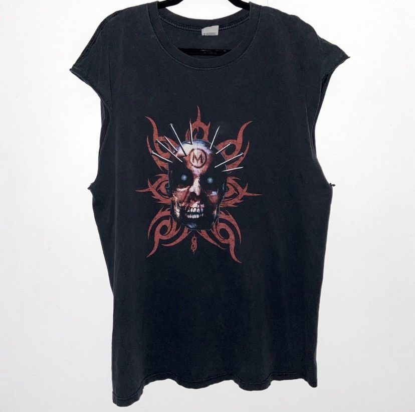 SlipKnot Rock Tee vintage band merch oversized XXL