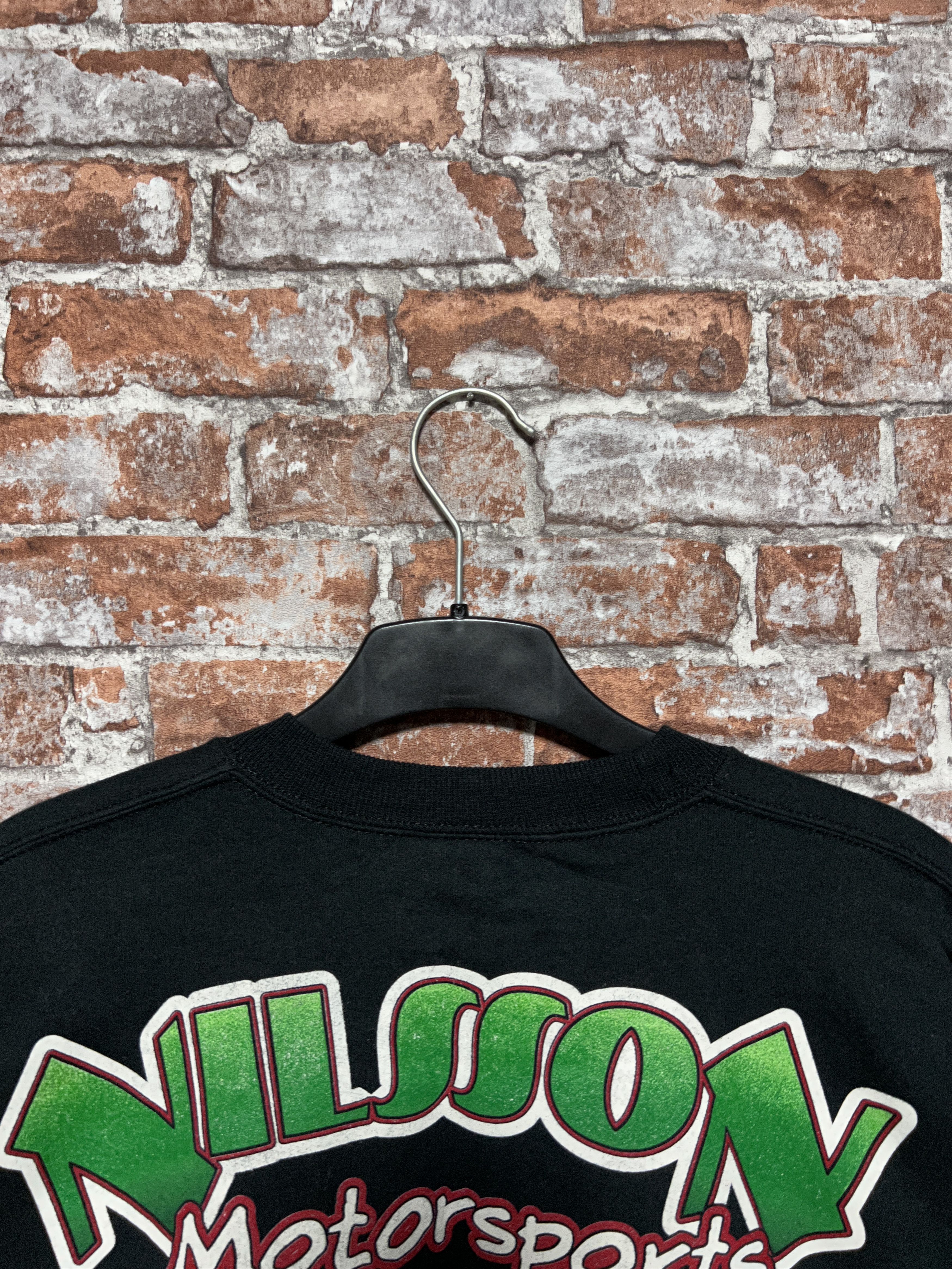NASCAR × Vintage Hakan Nilsson Motorsports 00s Vintage Racing sweatshirt Size US XL / EU 56 / 4 - 11 Thumbnail