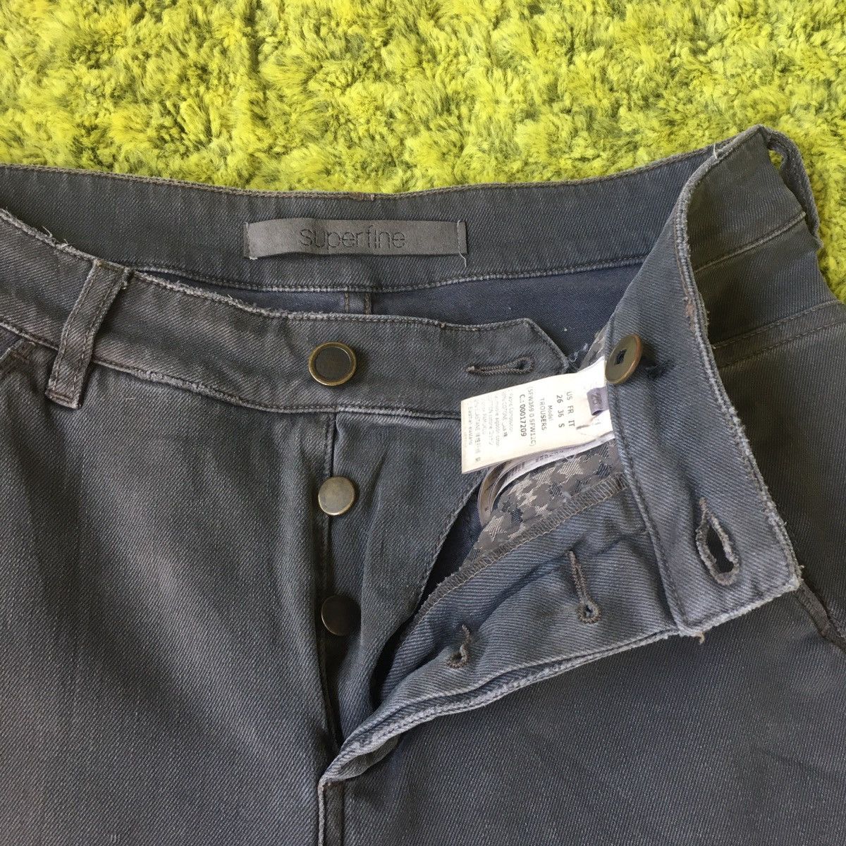 Superfine Superfine Slim Fit Trouser Size US 26 / EU 42 - 7 Thumbnail