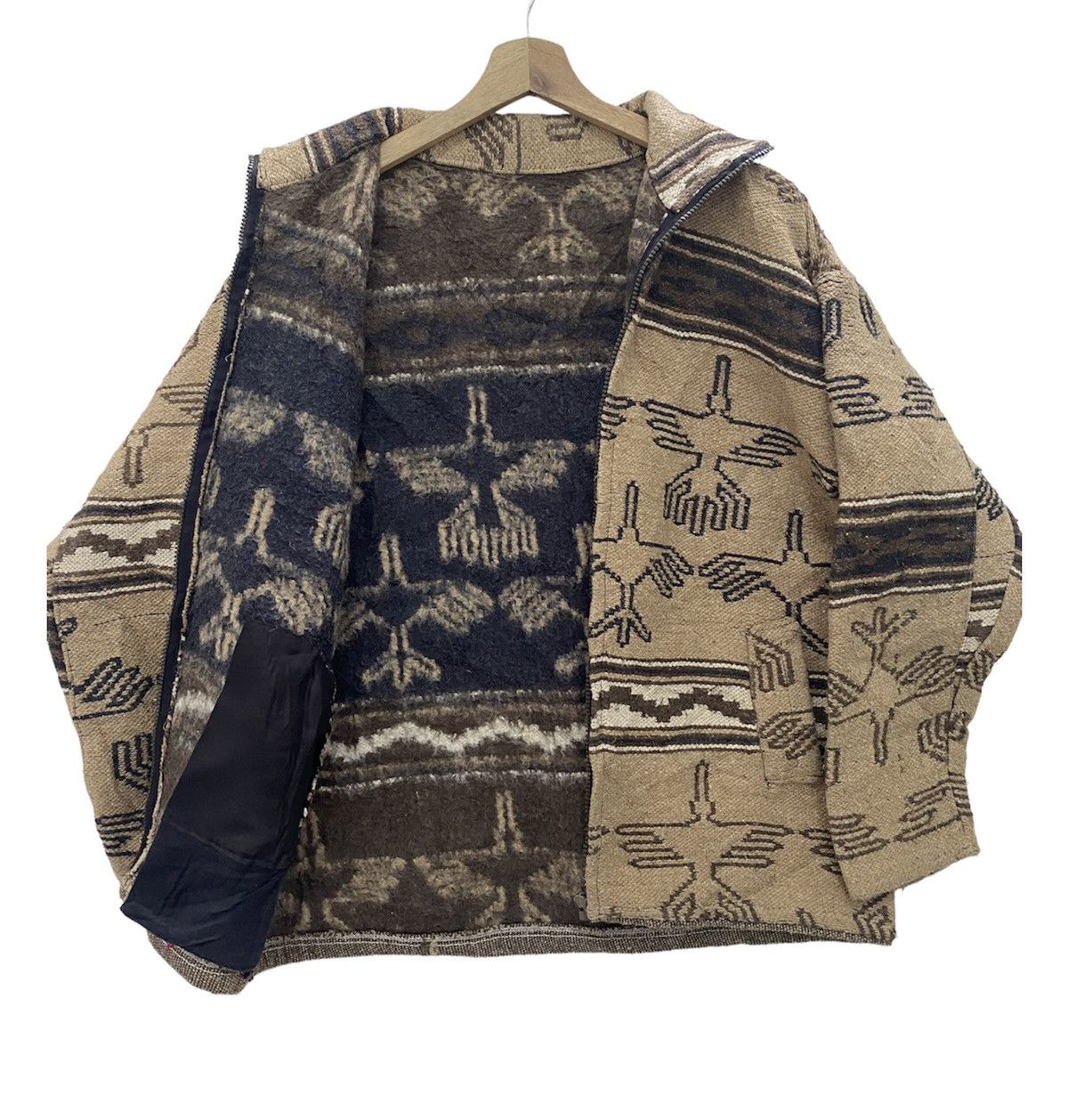 Vintage Vintage Navajo Style Wool Jacket Size US L / EU 52-54 / 3 - 1 Thumbnail