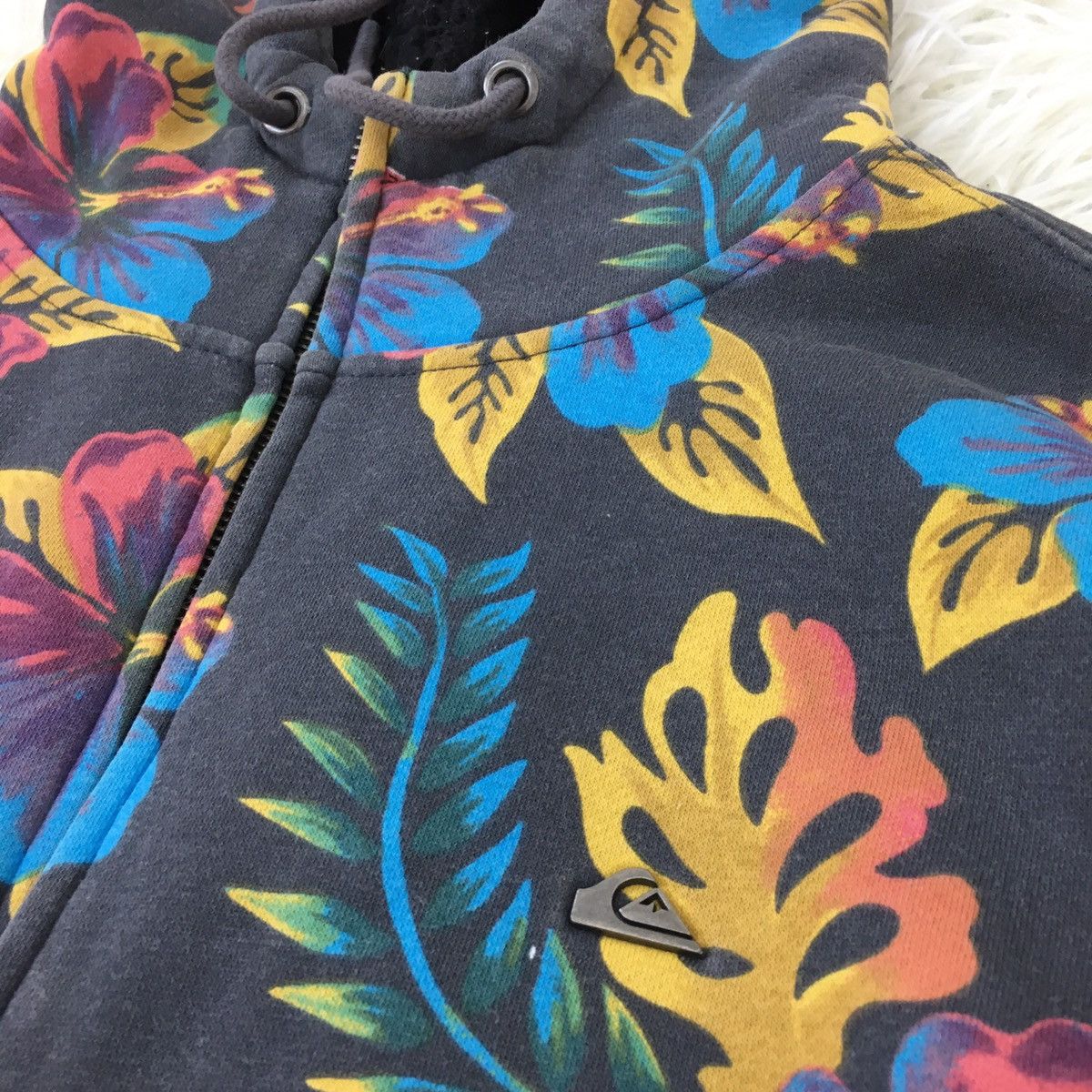 Quiksilver Quiksilver Over Print Flower Hoodie Size US M / EU 48-50 / 2 - 8 Thumbnail
