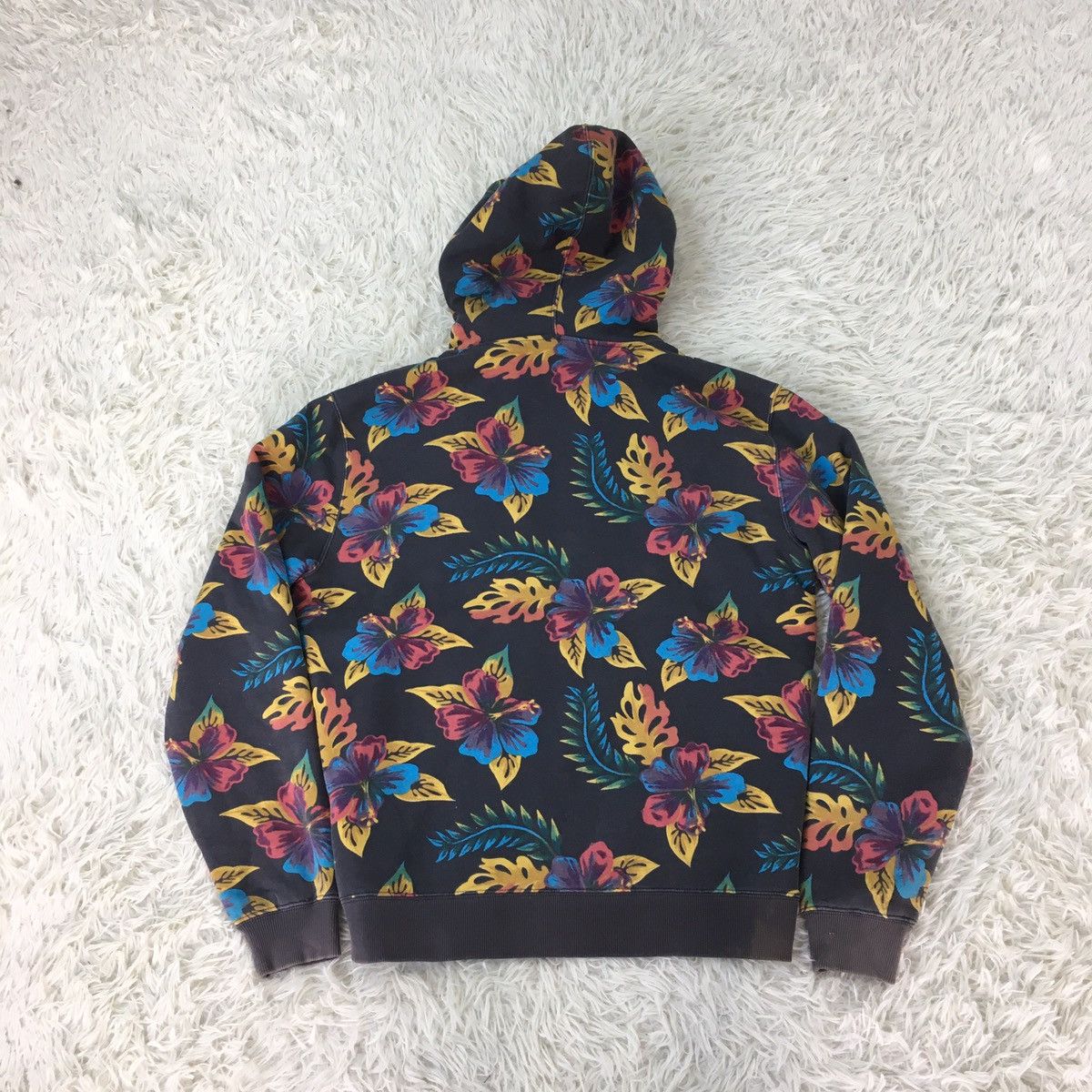Quiksilver Quiksilver Over Print Flower Hoodie Size US M / EU 48-50 / 2 - 6 Thumbnail