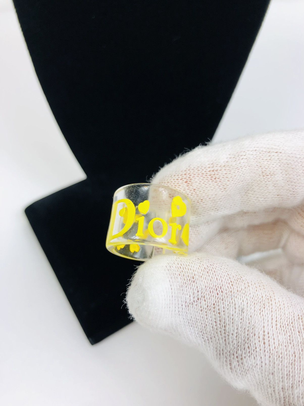 Dior logo ring one size